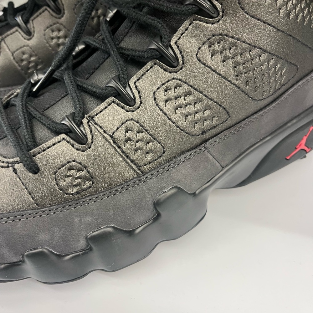 Nike Jordan 9 low hold “charcoal” golf fj5934-002 Sneakers new no box - Picture 7 of 10